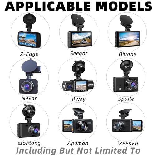 Mini Windshield Suction Cup Mount Dashboard Adhesive Sticky - Product Imagery