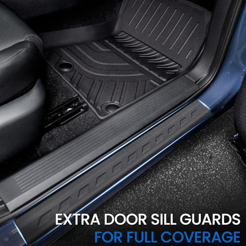 Floor Mats for Nissan Rogue 2021-2026 (No fit Sport) w/Cargo Mat - Product Imagery