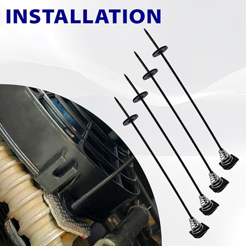 BFXM Automotive Fan Mounting Kit, Radiator Fan Zip Ties Clips - Product Imagery