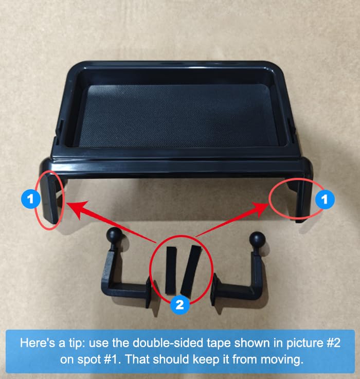 Magnetic Car Phone Holder W/Center Console Organizer-Compatible - Product Imagery