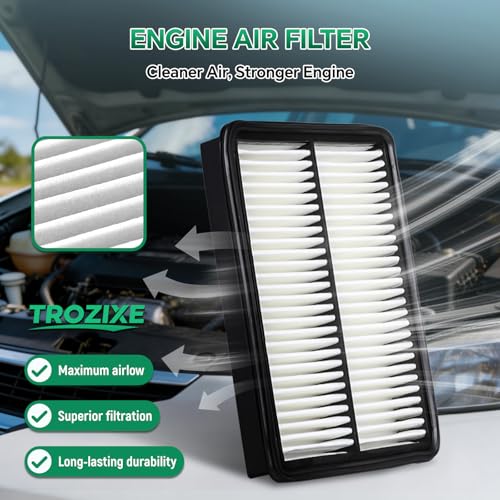 2PCS Engine Cabin Air Filter Set for Mazda3(2014-2018), - Product Imagery