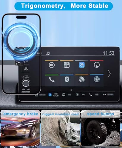 Magnetic Car Phone Holder for Honda Civic Accessories 2022 2023 - Product Imagery