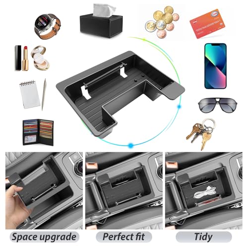 SKTU for 2025 2026 VW Tiguan Center Console Organizer for 2025 - Product Imagery