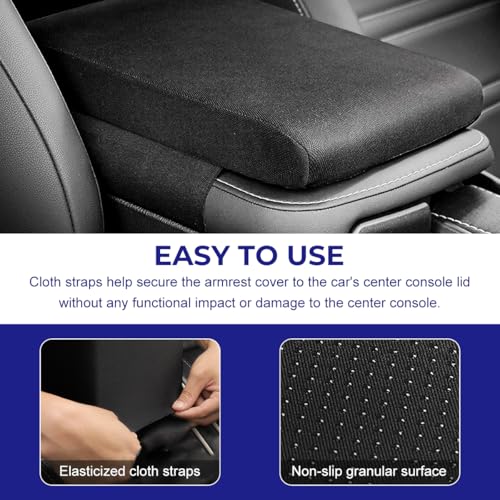 Car Center Console Pad, Memory Foam Center Console Cover - Product Imagery