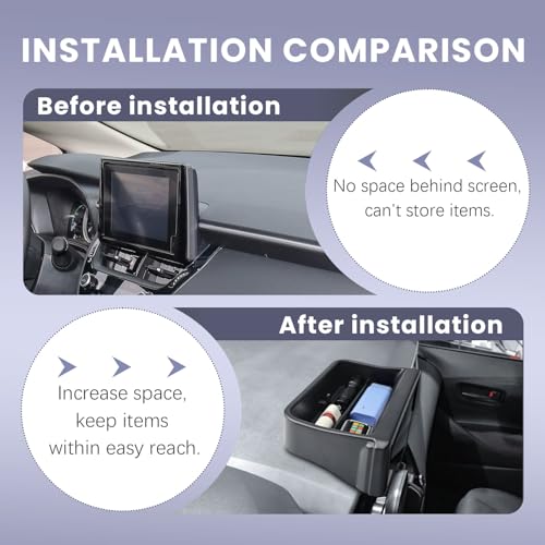 RUNROAD Dashboard Tray For 2019-2026 Toyota Corolla / 2022-26 - Product Imagery