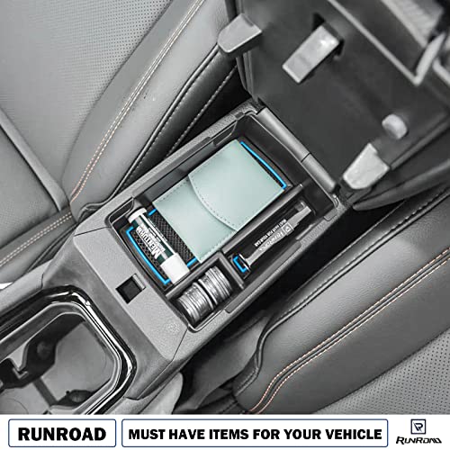 RUNROAD Armrest Storage Tray For 2022-2025 2026 Jeep Compass - Product Imagery