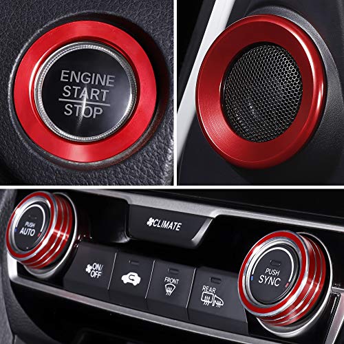 5 PCS for Honda Civic 2016 2017 2018 2019 2020 2021 Climate - Product Imagery