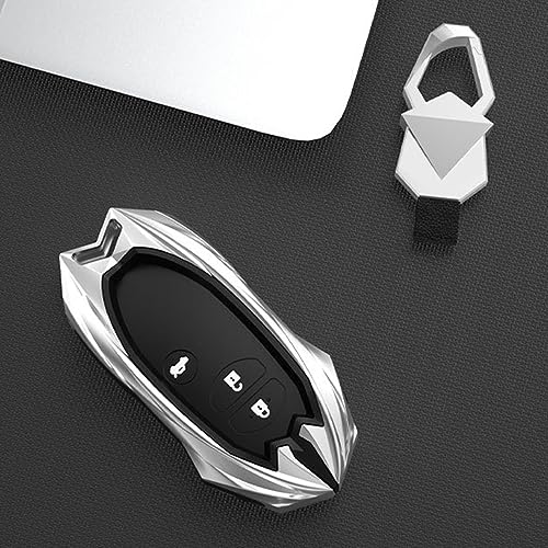 Zinc Alloy Key Fob Case Cover Holder Shell Compatible for Toyota - Product Imagery