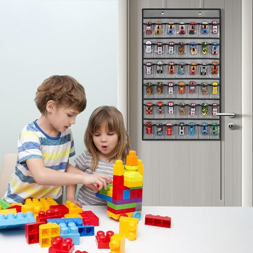 Toy Car Storage Organizer Hanging Toy Wheels Cars Holder - Product Imagery