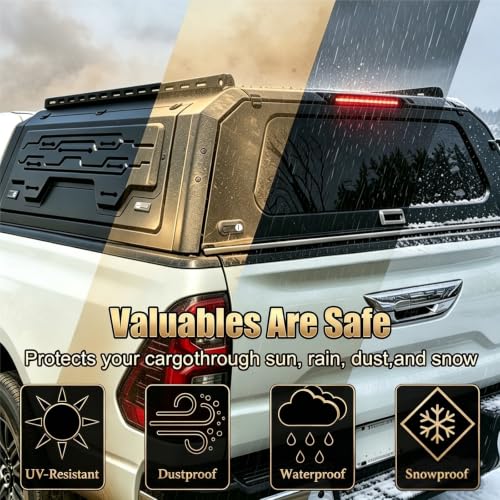 Hard Truck Cap Topper Camper Shell for Nissan Titan 2017-2026 - Product Imagery