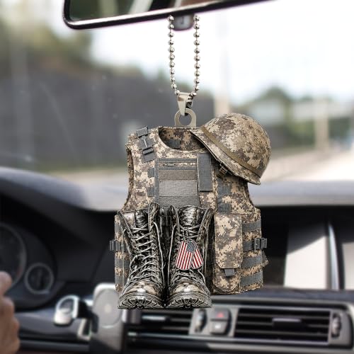 Talataca Veteran Soldier Backpack Boots Military Army 2D Flat - Product Imagery