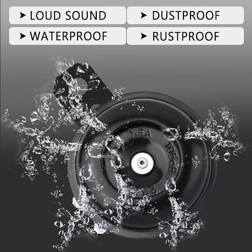 Motorcycle Horn Speaker,12V 105db Super Loud Car Mini Air Horn - Product Imagery