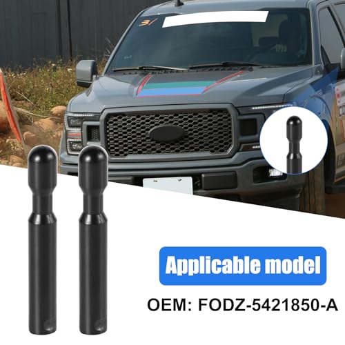NQEUEPN 2pcs Car Door Lock Knobs, Auto Inner Door Lock Pull Pin - Product Imagery