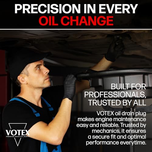 Votex - Magnetic Oil Drain Plug fits Ford Escape (2011-2026) - - Product Imagery