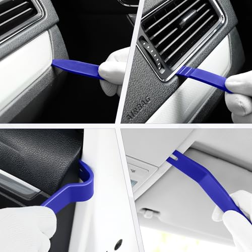 LivTee 5 pcs Auto Trim Removal Tool Kit, No Scratch Plastic Pry - Product Imagery