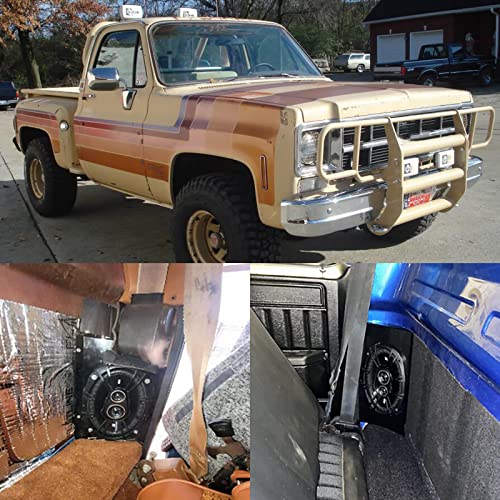 Sporacingrts Behind Seat Speaker Brackets for Chevy GMC C10 6x9 - Product Imagery