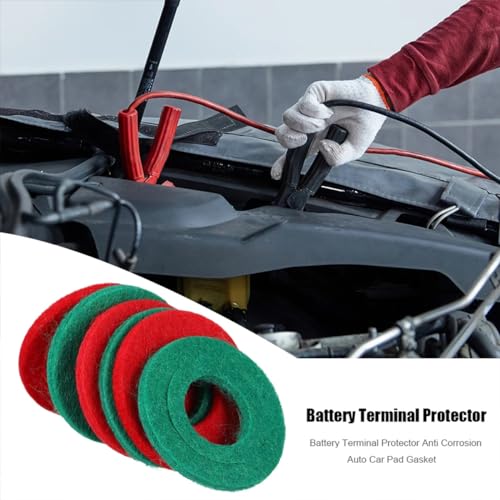 BESULEN 10PCS Car Battery Post Terminal Shims with 12PCS - Product Imagery