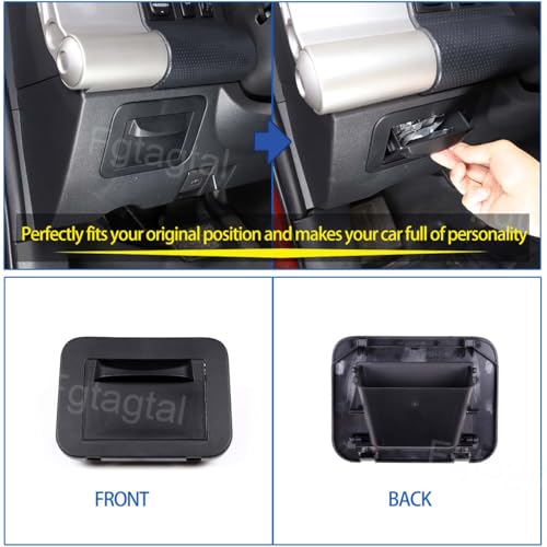 Center Console Fuse Storage Box Compatible with Toyota FJ - Product Imagery