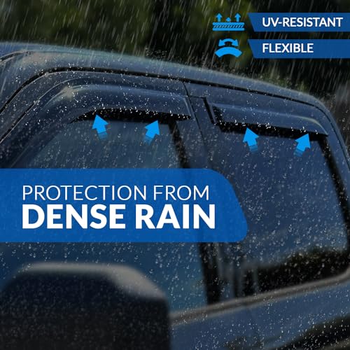 Outside Mount Window Vent Visors Rain Guards Compatible with - Product Imagery