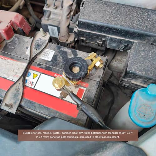 Sun Walker Top Post Battery Disconnect Switch, 12V/125A - Product Imagery
