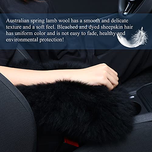 Frienda Furry Armrest Cover Auto Center Console Cover Car Soft - Product Imagery