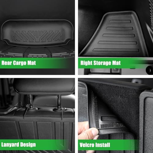 Floor Mats for 2024-2026 Chevy Equinox EV (Non Fuel) Accessories - Product Imagery