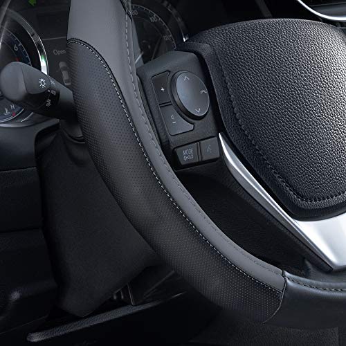 Motor Trend SportDrive Faux Leather Steering Wheel Cover, - Product Imagery