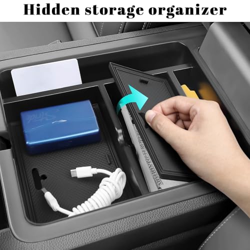 4PCS Center Console Organizer Compatible with Honda 2023-2025 - Product Imagery