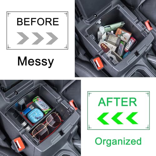 Center Console Organizer for Jeep Wrangler JL/JLU & Gladiator JT - Product Imagery