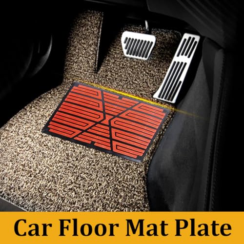9.06 x 5.91 Inch PVC Floor Mat Repair Patch, Red - Product Imagery