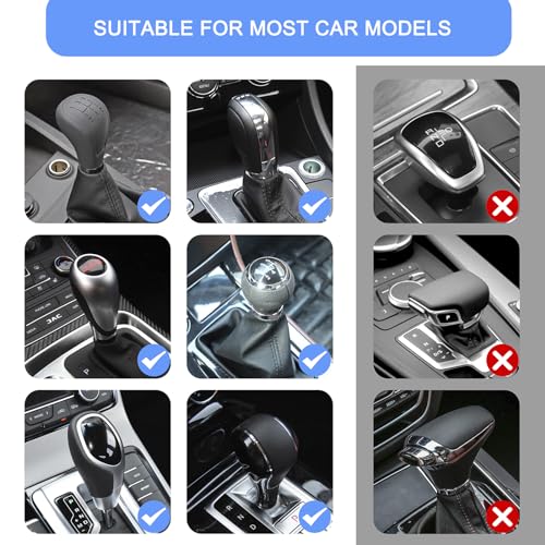 SLLAK Gear Shift Hoodie Cover, Universal Car Shift Knob Hoodie, - Product Imagery