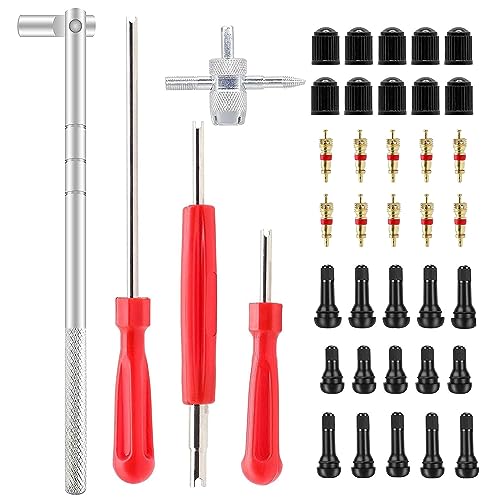 ZHSMS Valve Stem Puller Installer Tool, 5Pcs TR412, 5Pcs TR413, - Product Imagery