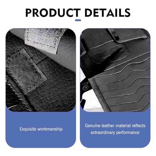Car CD Holder, Compartmentalized Storage Pouch for Eyeglasses - Product Imagery