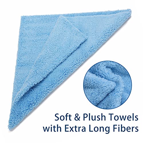 CARCAREZ Microfiber Towels for Cars, Car Drying Wash Detailing - Product Imagery