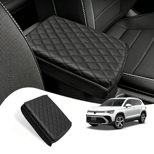 Car Center Console Cover for Volkswagen Taos (S, SE, SEL) 2022 - Product Imagery
