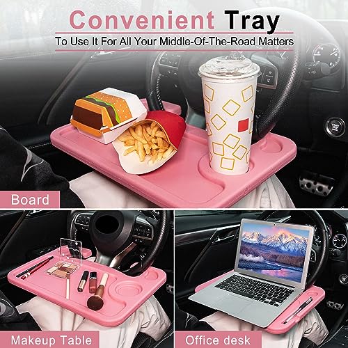 JUSTTOP Car Steering Wheel Desk, Travel Car Accessories, Car - Product Imagery