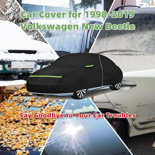Car Cover for Volkswagen Beetle/New Beetle 1998-2019, Custom Fit - Product Imagery