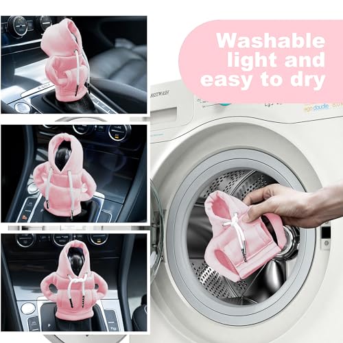 SLLAK Gear Shift Hoodie, Universal Car Shift Knob Cover, Mini - Product Imagery