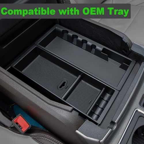 PIMCAR Center Console Organizer for 2024 2025 2026 Ford F150 & - Product Imagery