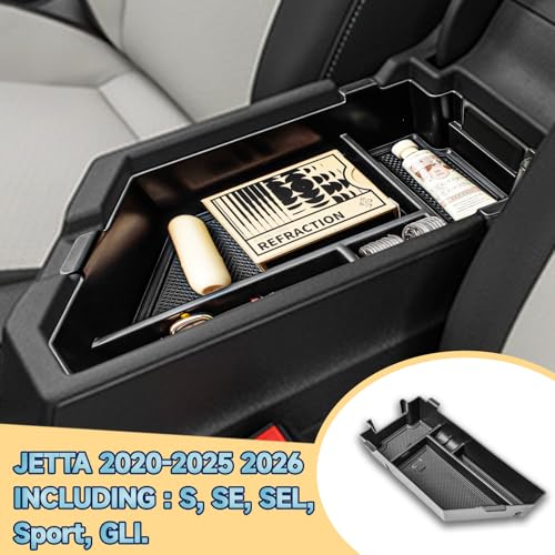 Center Console Insert Tray for Volkswagen Jetta 2020-2026 - Product Imagery