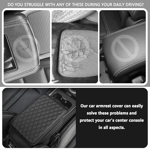 Stacool Upgraded Car Center Console Cover with - Product Imagery