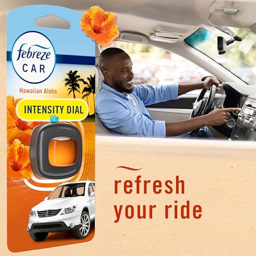 Febreze Car Air Freshener, Odor-Fighting Automotive Vent Clip, - Product Imagery