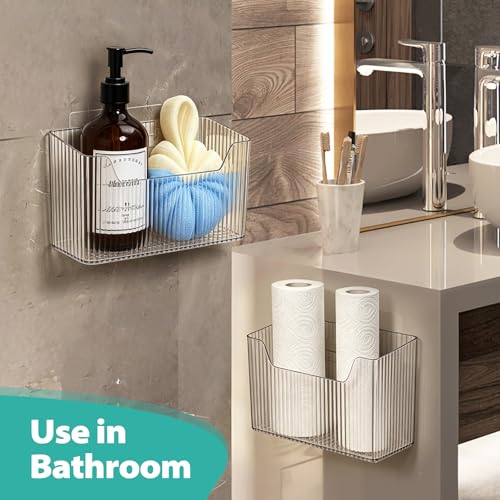 Sinnsally 2 Pack Cabinet Door Organizer,Self Adhesive Lid - Product Imagery