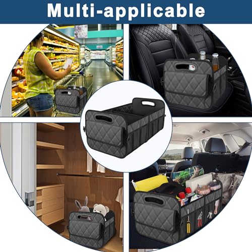 Deosk Car Trunk Organziers and Storage with Reinforced Handles - Product Imagery