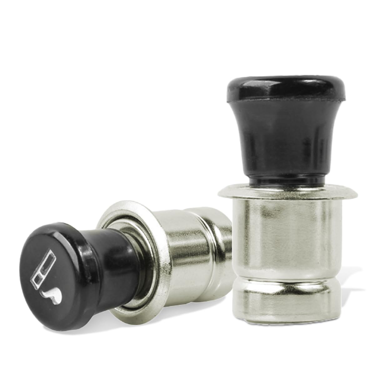 KITUREK Car Cigarette Lighter, 12V Pop-Out Car Lighter Plug, 2PCS - Product Imagery