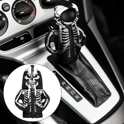 Wonderjune Halloween Car Gear Shift Hoodie Cover - Product Imagery