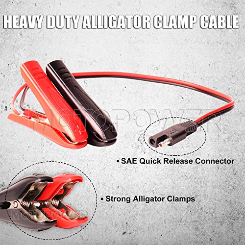 MOTOPOWER MP00206A 12V 1.5Amp Automatic Battery Charger, Battery - Product Imagery