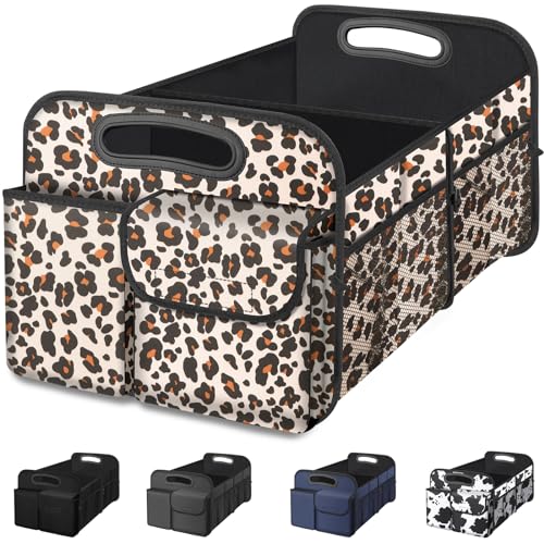 Femuar Car Trunk Organizer, Trunk Storage Organizer with Large - Product Imagery