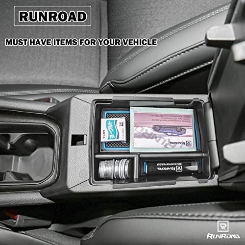 RUNROAD Armrest Storage Tray For 2022-2025 2026 Jeep Compass - Product Imagery