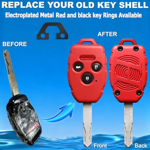 for Honda Key Fob Cover Shell Replacements - Accord - Product Imagery